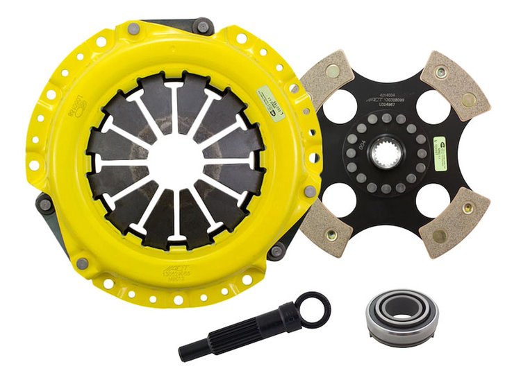 HD/Race Rigid 4-Pad Transmission Clutch Kit Fits Select Dodge/Eagle/Hyundai/Mitsubishi/Plymouth