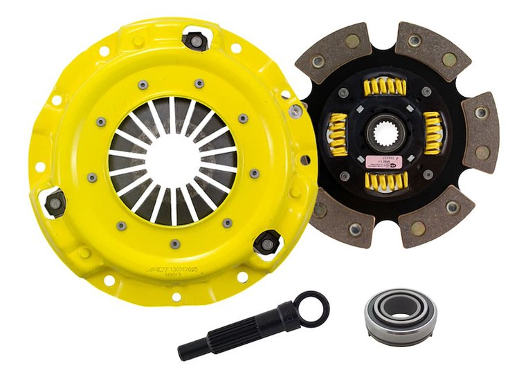 HD/Race Sprung 6-Pad Transmission Clutch Kit Fits Select Dodge/Eagle/Hyundai/Mitsubishi/Plymouth