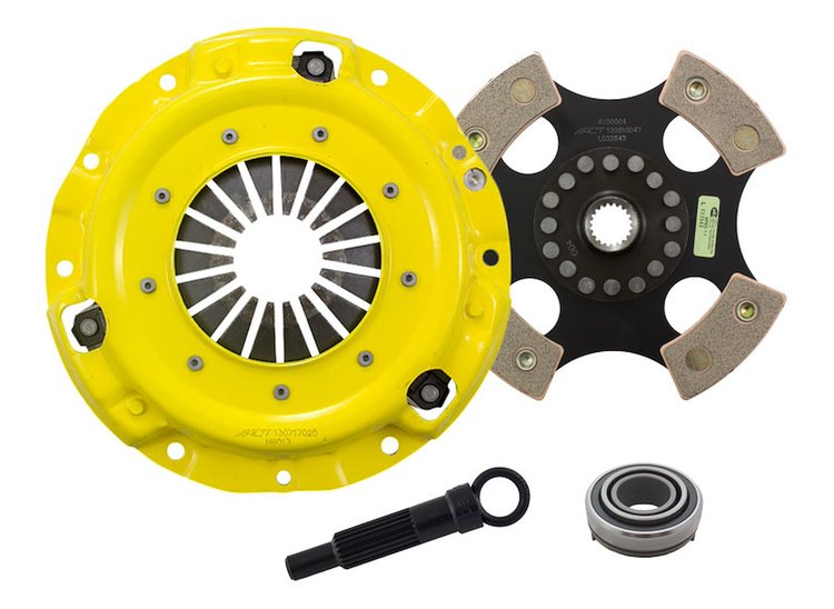 HD/Race Rigid 4-Pad Transmission Clutch Kit Fits Select Dodge/Eagle/Hyundai/Mitsubishi/Plymouth