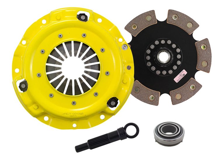 HD/Race Rigid 6-Pad Transmission Clutch Kit Fits Select Dodge/Eagle/Hyundai/Mitsubishi/Plymouth