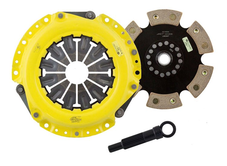 XT/Race Rigid 4-Pad Transmission Clutch Kit Fits Select Mitsubishi