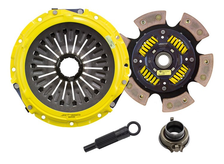 XT-M/Race Sprung 6-Pad Transmission Clutch Kit Fits Select Mitsubishi