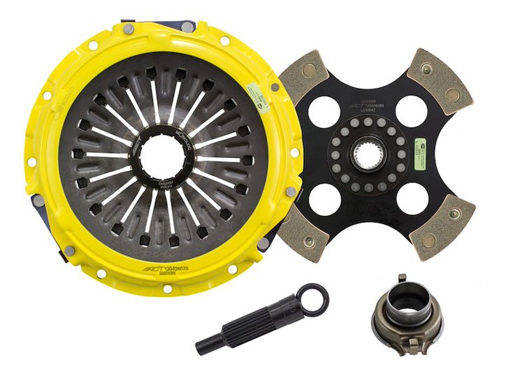 XT-M/Race Rigid 4-Pad Transmission Clutch Kit Fits Select Mitsubishi