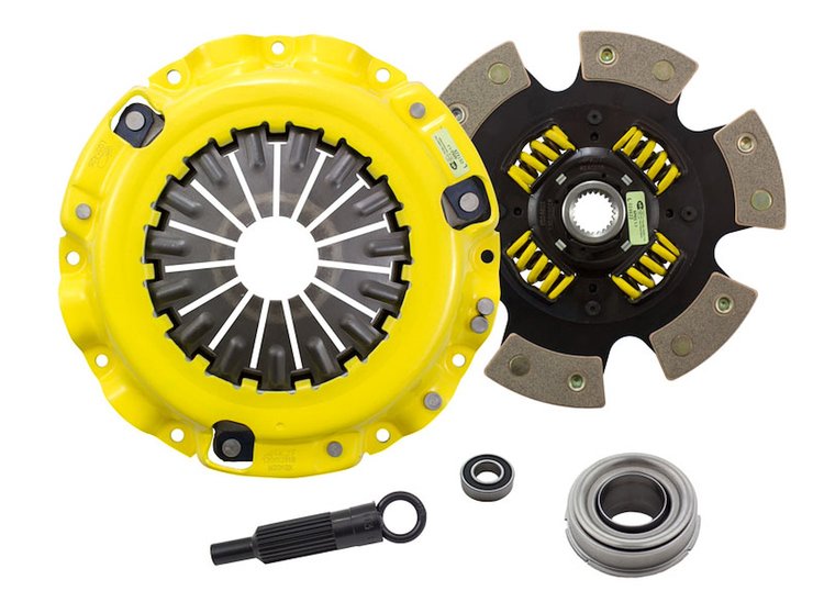 XT/Race Sprung 6-Pad Transmission Clutch Kit Fits Select Chrysler/Mitsubishi