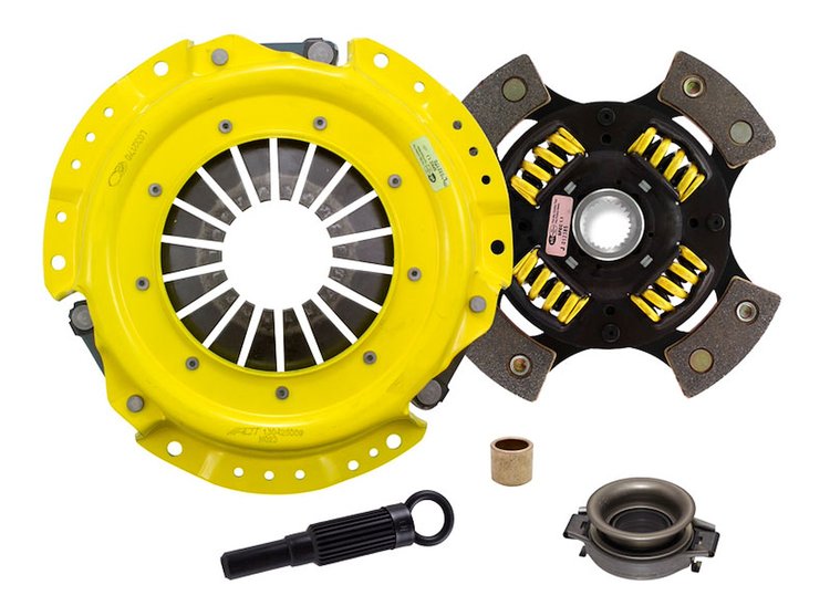 HD/Race Sprung 4-Pad Transmission Clutch Kit Fits Select Infiniti/Nissan