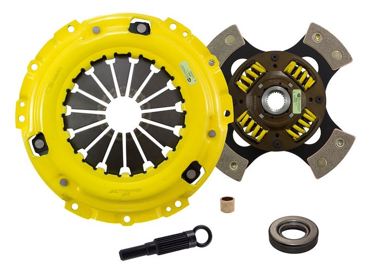 HD/Race Sprung 4-Pad Transmission Clutch Kit Fits Select Infiniti/Nissan