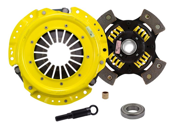 HD/Race Sprung 4-Pad Transmission Clutch Kit Fits Select Infiniti/Nissan