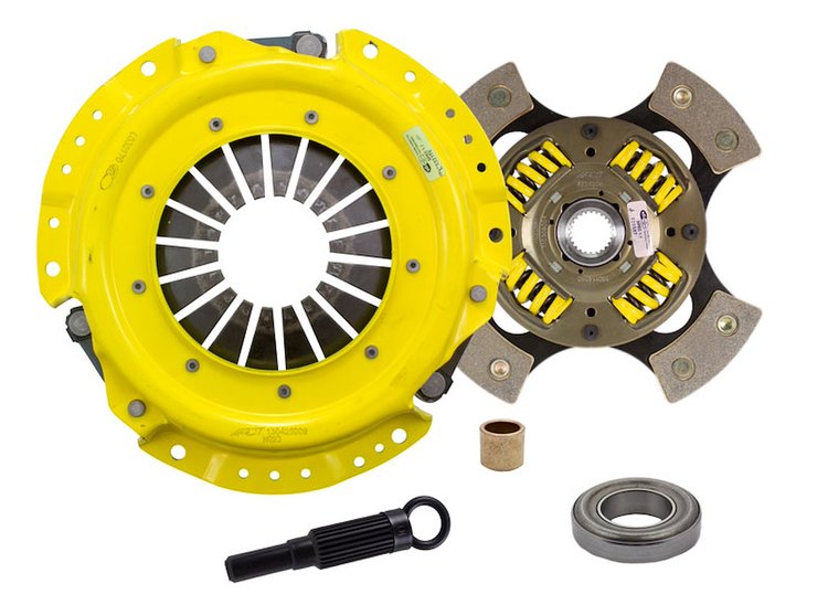 HD/Race Sprung 4-Pad Transmission Clutch Kit Fits Select Infiniti/Nissan