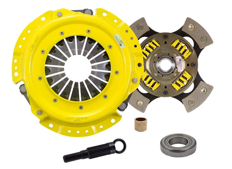 XT/Race Sprung 4-Pad Transmission Clutch Kit Fits Select Infiniti/Nissan
