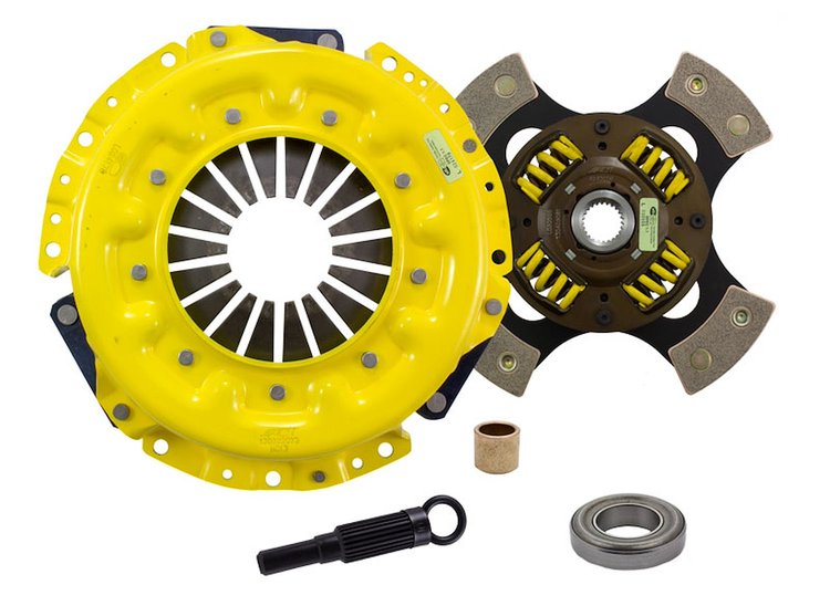 HD/Race Sprung 4-Pad Transmission Clutch Kit Fits Select Infiniti/Nissan
