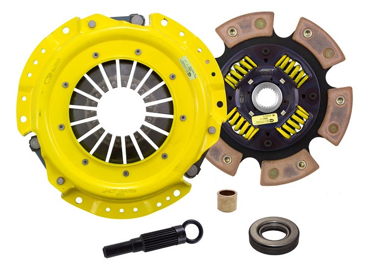 HD/Race Sprung 6-Pad Transmission Clutch Kit Fits Select Infiniti/Nissan