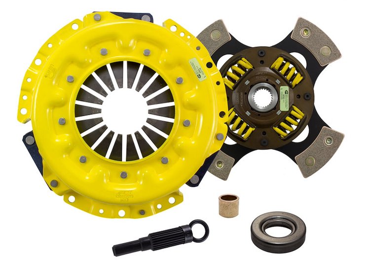 HD/Race Sprung 4-Pad Transmission Clutch Kit Fits Select Infiniti/Nissan