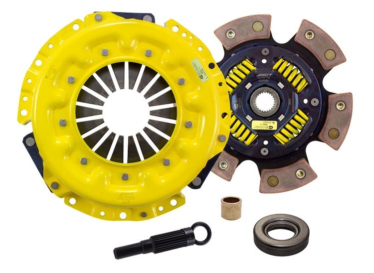 HD/Race Sprung 6-Pad Transmission Clutch Kit Fits Select Infiniti/Nissan