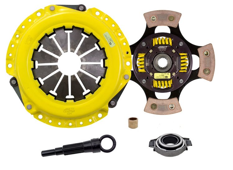 HD/Race Sprung 4-Pad Transmission Clutch Kit Fits Select Infiniti/Nissan