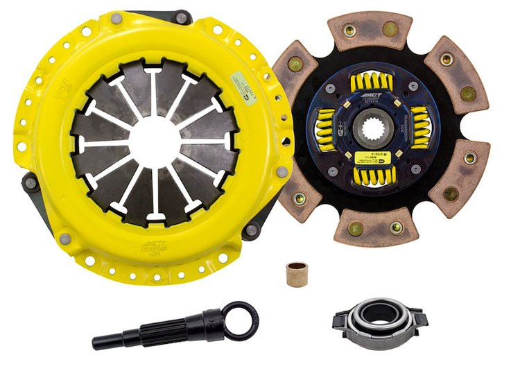 HD/Race Sprung 6-Pad Transmission Clutch Kit Fits Select Infiniti/Nissan