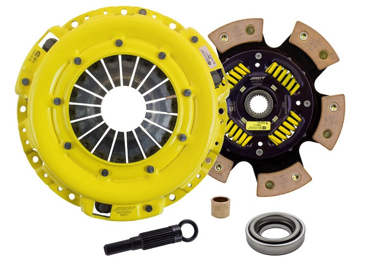 HD/Race Sprung 6-Pad Transmission Clutch Kit Fits Select Infiniti/Nissan