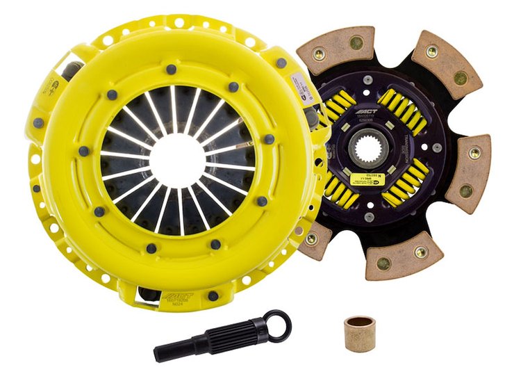 HD/Race Sprung 6-Pad Transmission Clutch Kit Fits Select Infiniti/Nissan