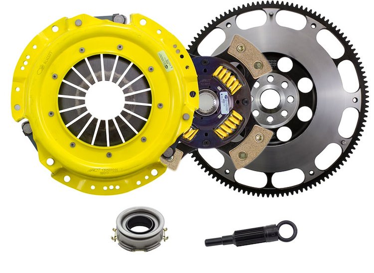 HD/Race Sprung 4-Pad Transmission Clutch Kit Fits Select Multiple Makes/Models