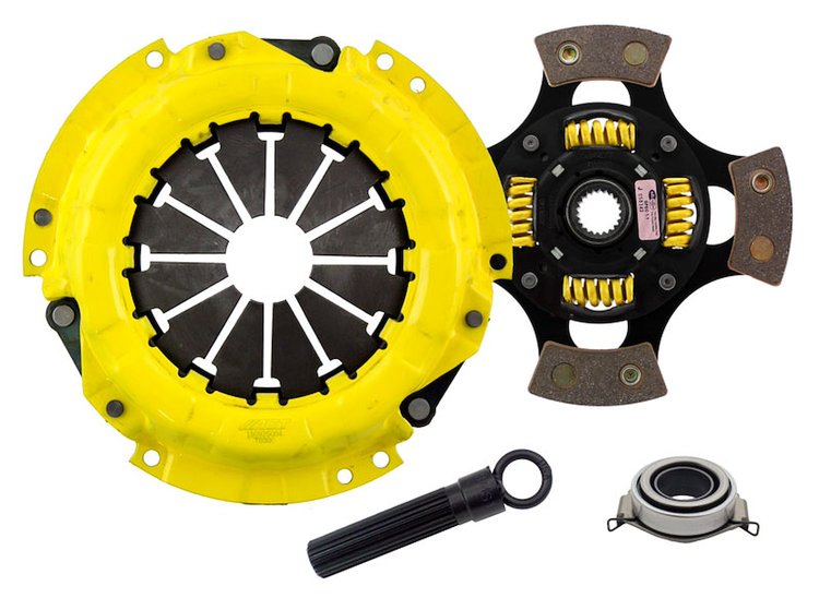 HD/Race Sprung 4-Pad Transmission Clutch Kit Fits Select Lexus/Toyota/Scion
