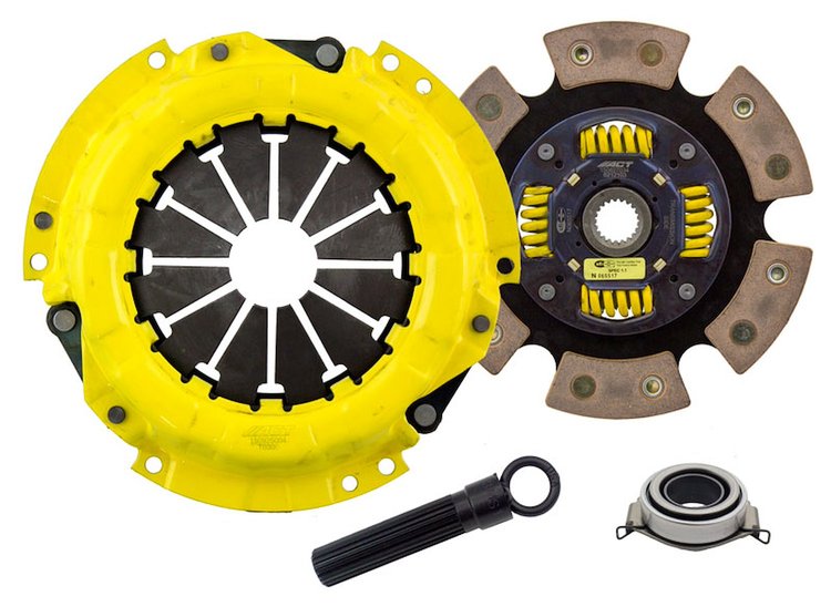 HD/Race Sprung 6-Pad Transmission Clutch Kit Fits Select Lexus/Toyota/Scion