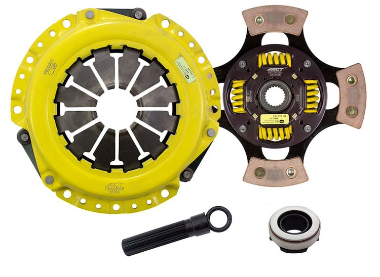 HD/Race Sprung 4-Pad Transmission Clutch Kit Fits Select GM