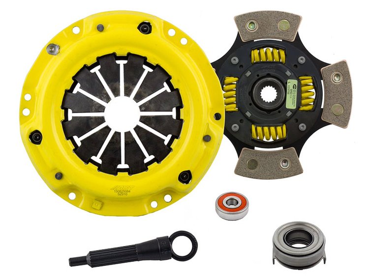 HD/Race Sprung 4-Pad Transmission Clutch Kit Fits Select GM