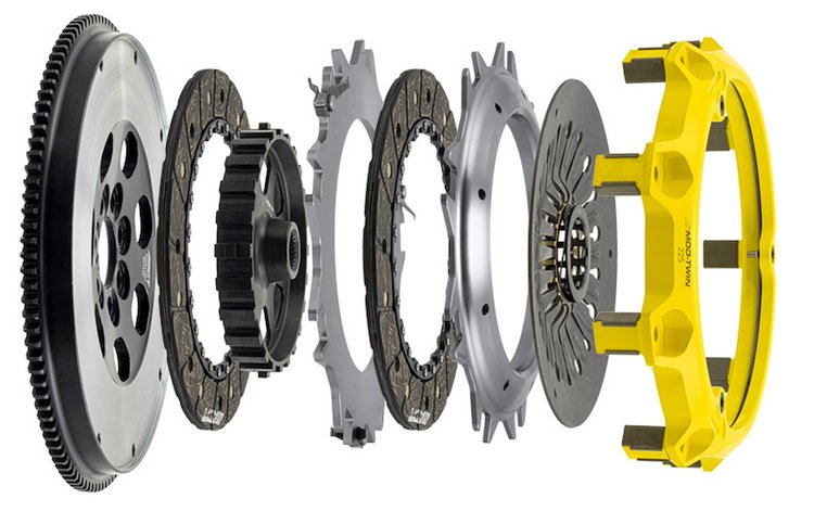 Mod-Twin 225 HD Rigid Street Transmission Clutch Kit Fits Select Mitsubishi
