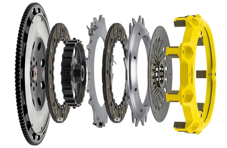 Mod-Twin 225 HD Rigid Street Transmission Clutch Kit Fits Select Subaru