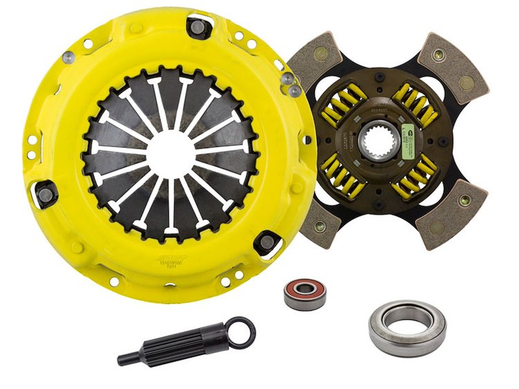 HD/Race Sprung 4-Pad Transmission Clutch Kit Fits Select Lexus/Toyota/Scion