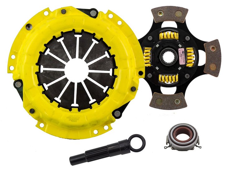 Sport/Race Sprung 4-Pad Transmission Clutch Kit Fits Select Multiple Makes/Models