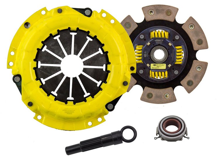 Sport/Race Sprung 6-Pad Transmission Clutch Kit Fits Select Multiple Makes/Models