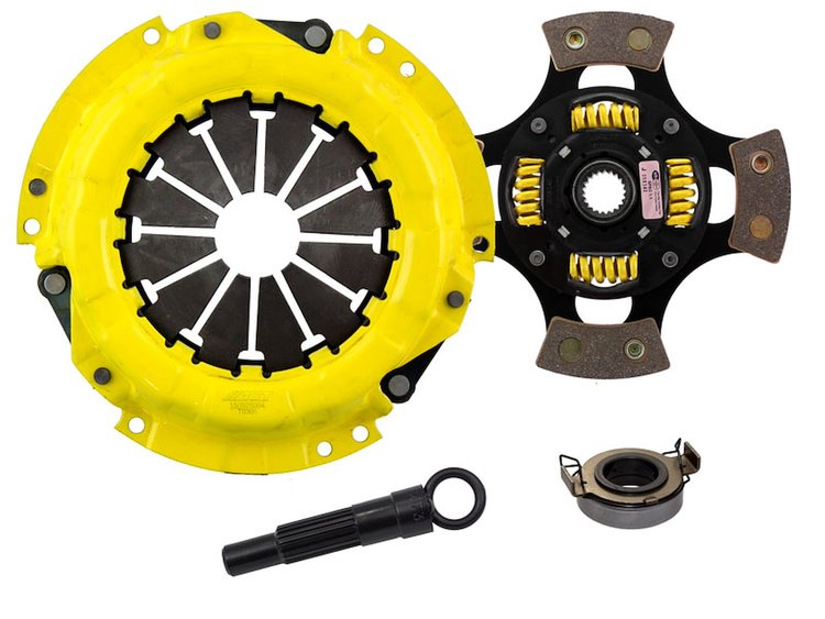 HD/Race Sprung 4-Pad Transmission Clutch Kit Fits Select Multiple Makes/Models