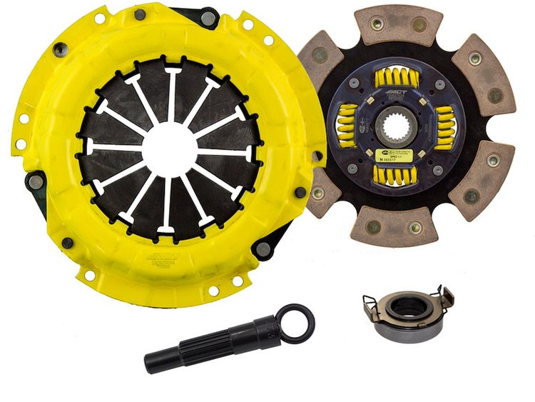 Sport/Race Sprung 6-Pad Transmission Clutch Kit Fits Select Multiple Makes/Models