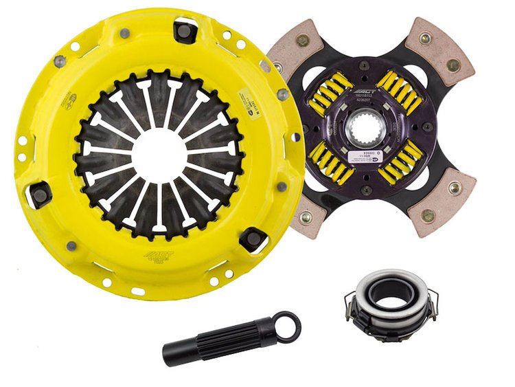 HD/Race Sprung 4-Pad Transmission Clutch Kit Fits Select Lexus/Toyota/Scion