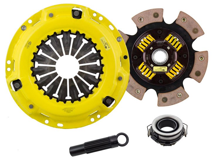 HD/Race Sprung 6-Pad Transmission Clutch Kit Fits Select Lexus/Toyota/Scion