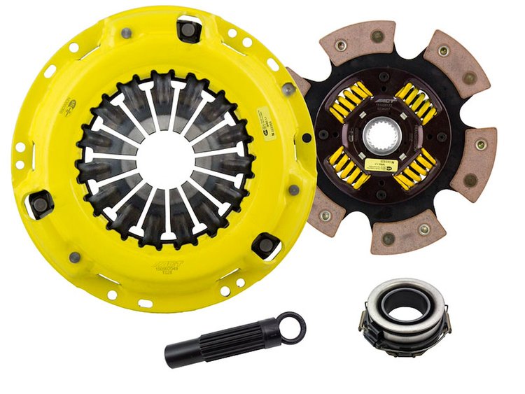 HD/Race Sprung 6-Pad Transmission Clutch Kit Fits Select Lexus/Toyota/Scion