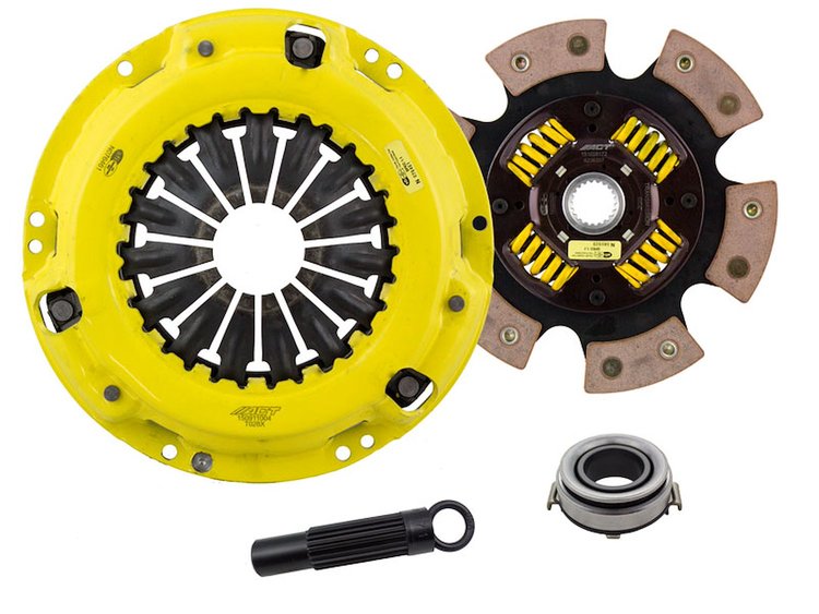 XT/Race Sprung 6-Pad Transmission Clutch Kit Fits Select Lexus/Toyota/Scion