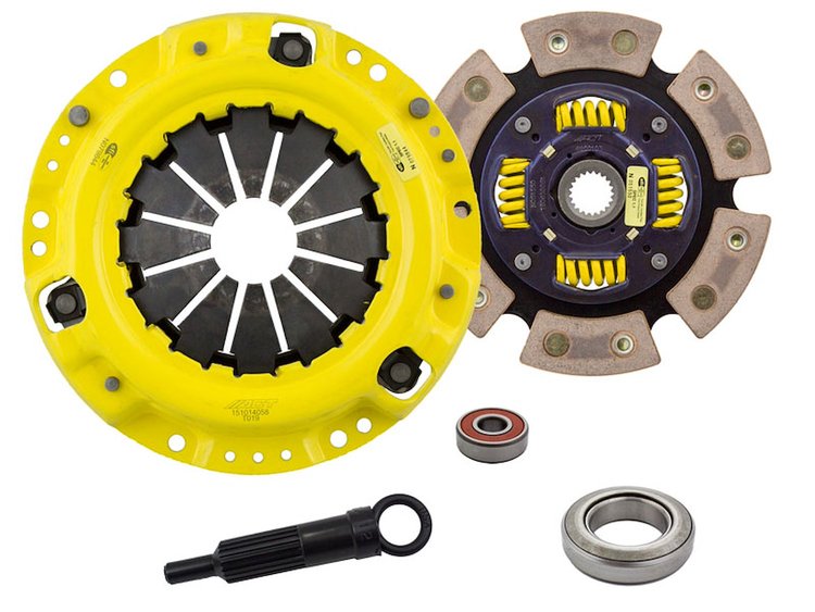 HD/Race Sprung 6-Pad Transmission Clutch Kit Fits Select Lexus/Toyota/Scion