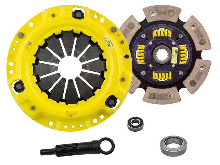 HD/Race Sprung 6-Pad Transmission Clutch Kit Fits Select Lexus/Toyota/Scion