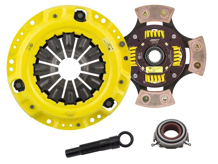 XT/Race Sprung 4-Pad Transmission Clutch Kit Fits Select GM