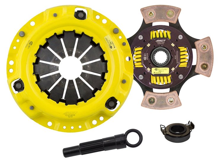 HD/Race Sprung 4-Pad Transmission Clutch Kit Fits Select Lexus/Toyota/Scion