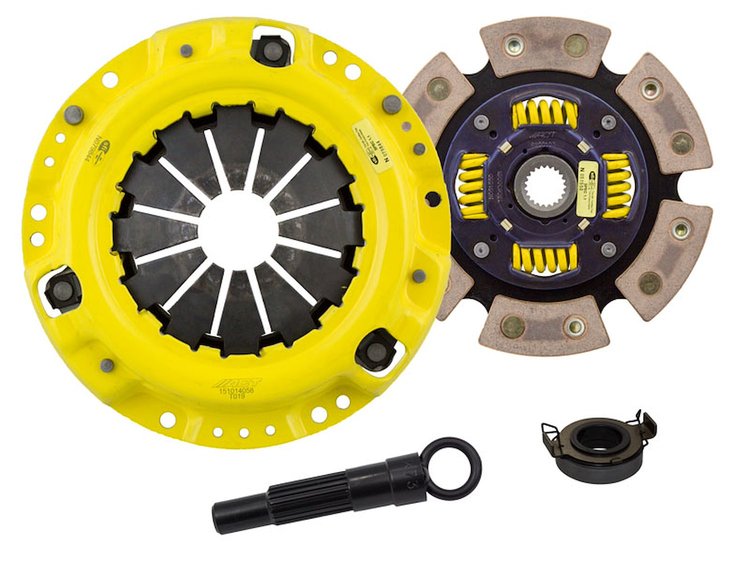 HD/Race Sprung 6-Pad Transmission Clutch Kit Fits Select Lexus/Toyota/Scion