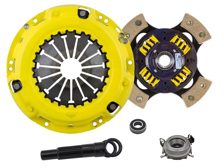 HD/Race Sprung 4-Pad Transmission Clutch Kit Fits Select Lexus/Toyota/Scion