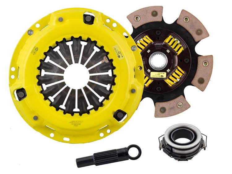 HD/Race Sprung 6-Pad Transmission Clutch Kit Fits Select Lexus/Toyota/Scion