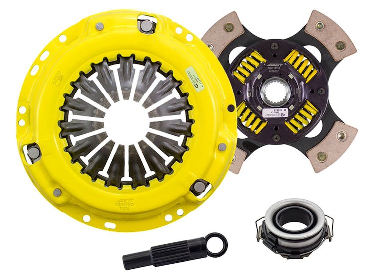 XT/Race Sprung 4-Pad Transmission Clutch Kit Fits Select Lexus/Toyota/Scion