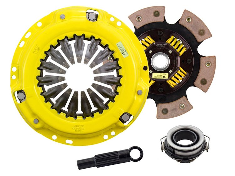 XT/Race Sprung 6-Pad Transmission Clutch Kit Fits Select Lexus/Toyota/Scion