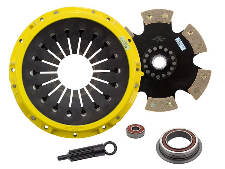 XT/Race Rigid 6-Pad Transmission Clutch Kit Fits Select Lexus/Toyota/Scion