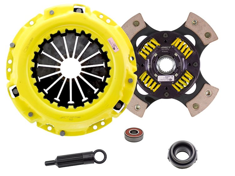 HD/Race Sprung 4-Pad Transmission Clutch Kit Fits Select Lexus/Toyota/Scion