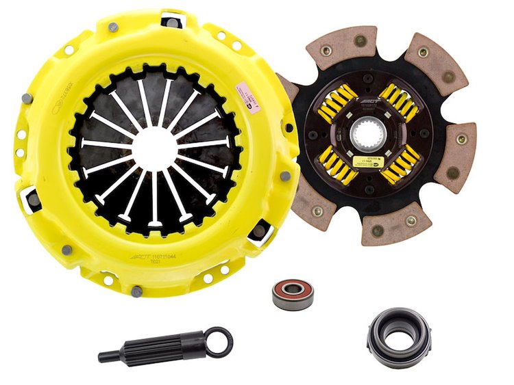 HD/Race Sprung 6-Pad Transmission Clutch Kit Fits Select Lexus/Toyota/Scion