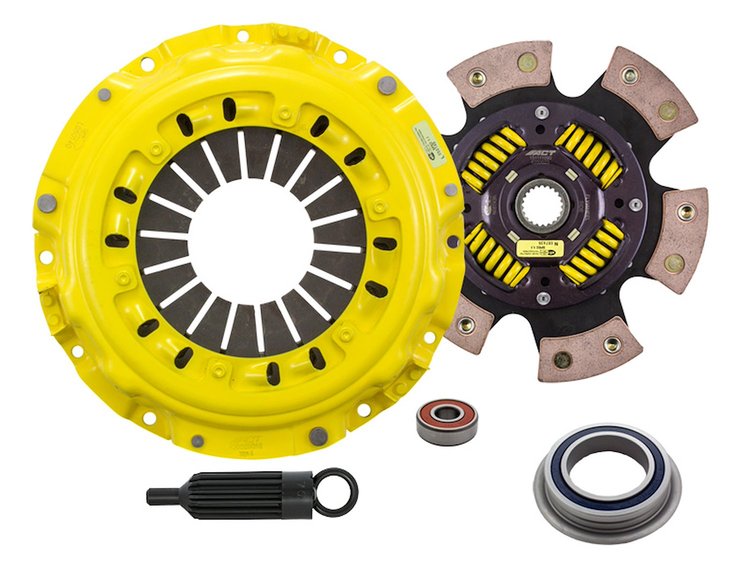 HD/Race Sprung 6-Pad Transmission Clutch Kit Fits Select Lexus/Toyota/Scion